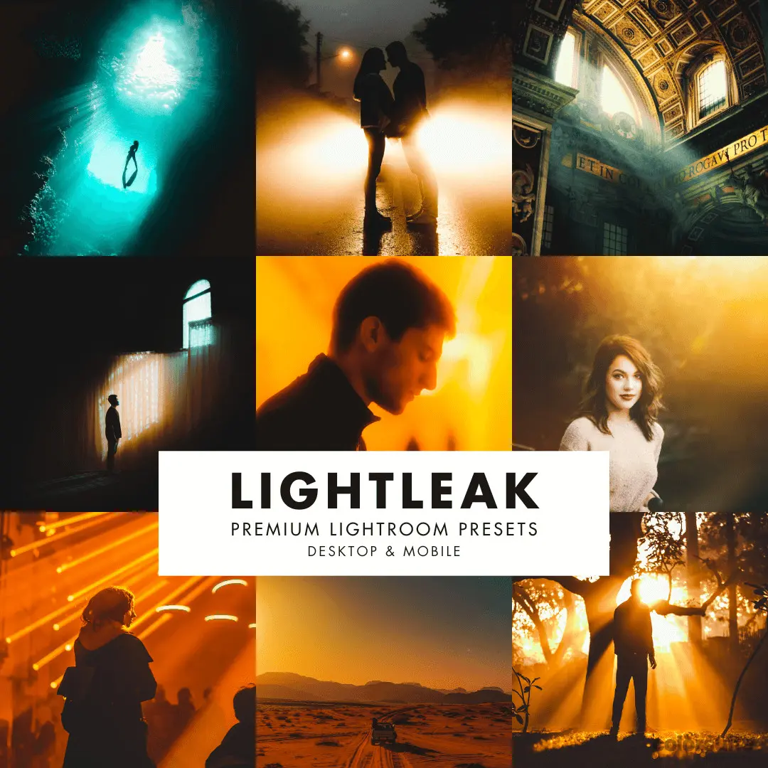Lightleak lightroom preset pack, best presets for professionals