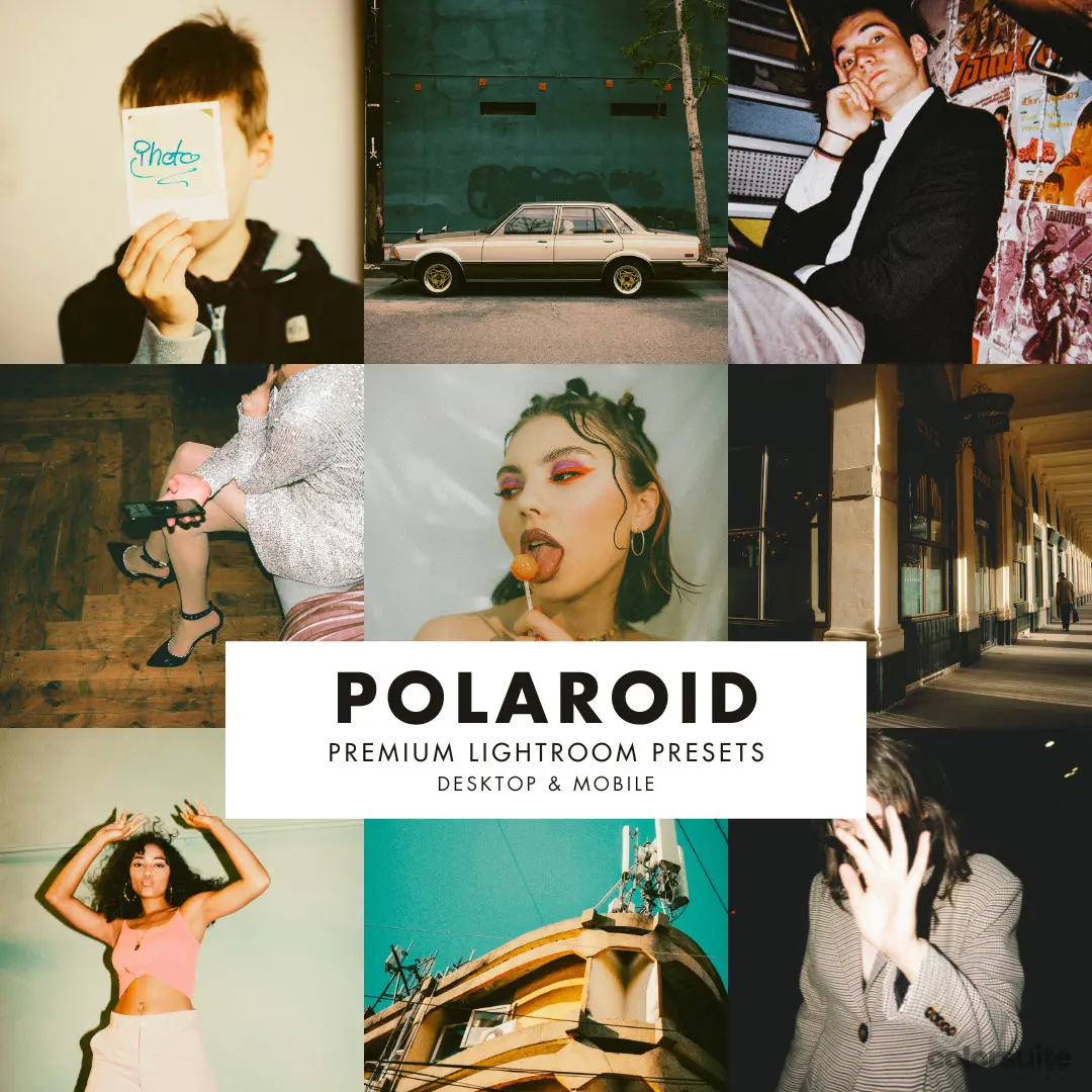 Polaroid lightroom preset pack, best presets for professionals